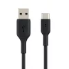 USB-Kabel Belkin CAB001BT1MBK 1m USB A USB C Schwarz