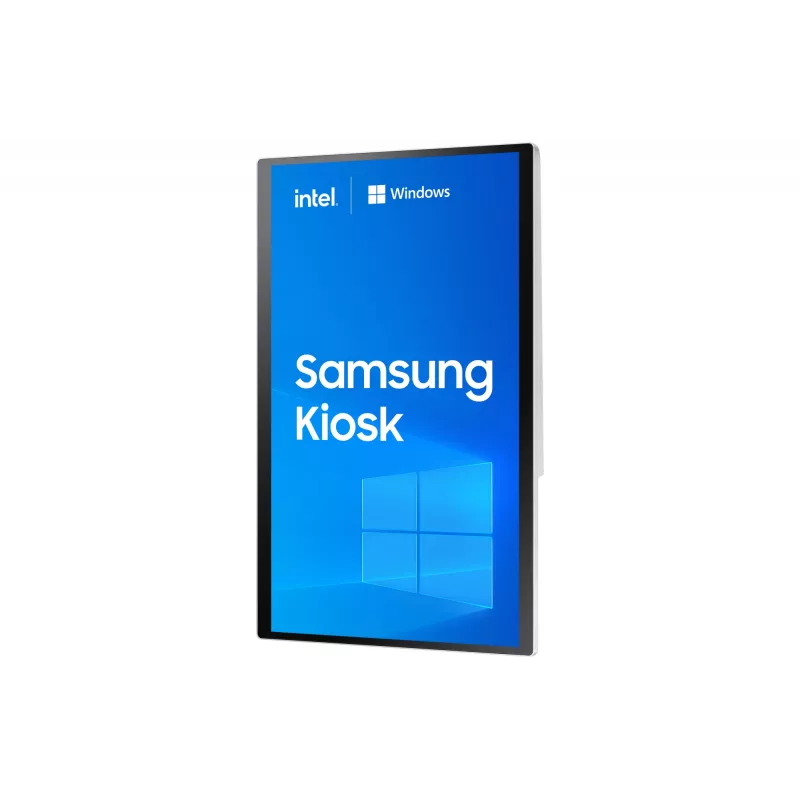 Samsung KM24C-5 Kiosk-Design 61 cm (24 Zoll) LED 250 cd/m² Full HD Weiß Touchscreen Integrierter Prozessor Windows 10 IoT Enterprise 16/7