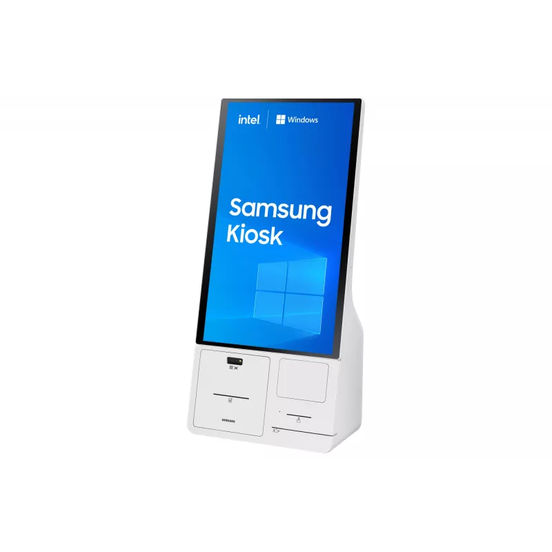 Samsung KM24C-5 Kiosk-Design 61 cm (24 Zoll) LED 250 cd/m² Full HD Weiß Touchscreen Integrierter Prozessor Windows 10 IoT Enterprise 16/7