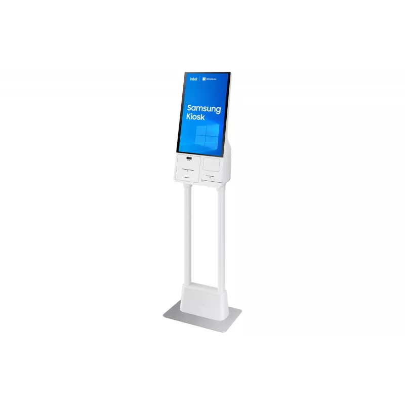 Samsung KM24C-5 Kiosk-Design 61 cm (24 Zoll) LED 250 cd/m² Full HD Weiß Touchscreen Integrierter Prozessor Windows 10 IoT Enterprise 16/7