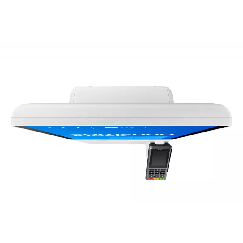 Samsung KM24C-5 Kiosk-Design 61 cm (24 Zoll) LED 250 cd/m² Full HD Weiß Touchscreen Integrierter Prozessor Windows 10 IoT Enterprise 16/7