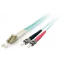 Equip LC/ST Glasfaser-Patchkabel OM3 5m 50µm Vollduplex