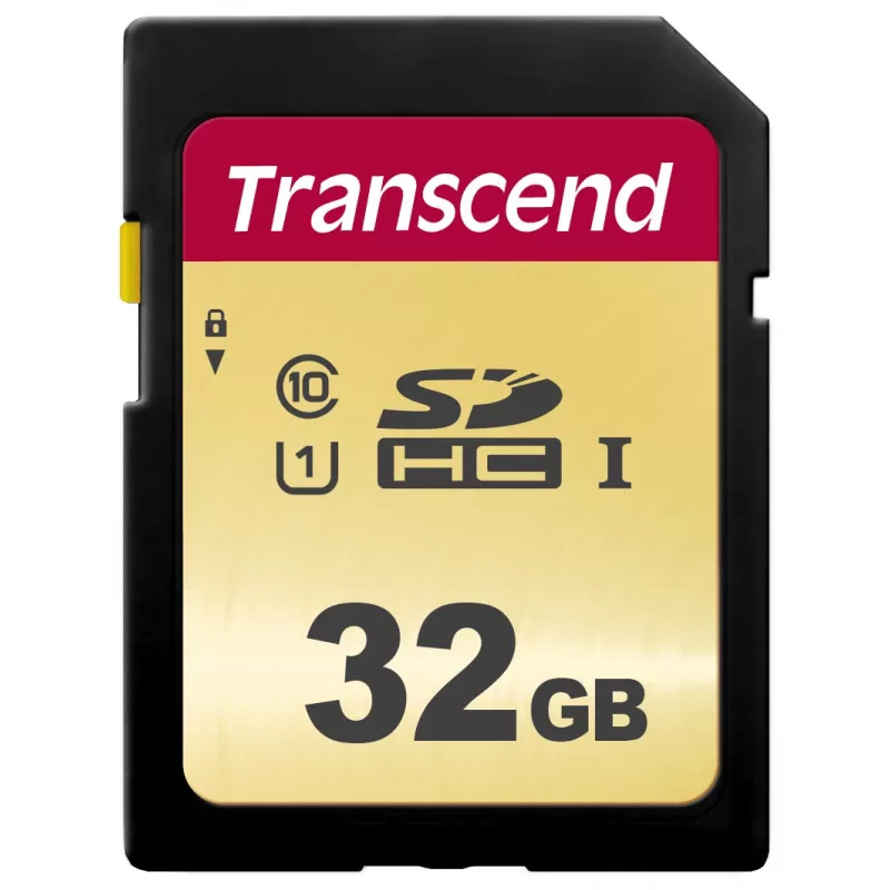Flash-Speicher Transcend 64GB SDXC UHS-I 500S