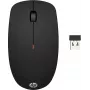 HP X200 kabellose Maus 6VY95AA, optisch, 2,4 GHz, USB-Empfänger, schwarz