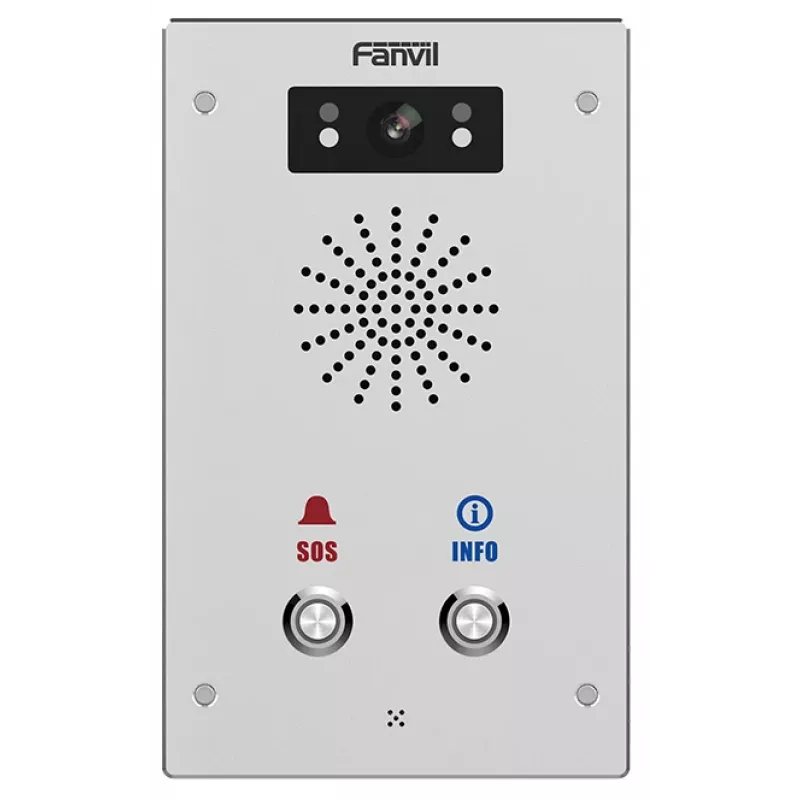Fanvil i16S-02P SIP-Audio-Gegensprechanlage, Edelstahl