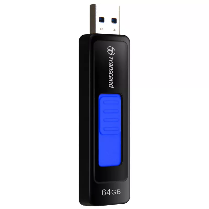 Transcend JetFlash 760 TS64GJF760 USB-Stick, 64GB, USB 3.1 Gen 1, USB Typ-A, Schwarz