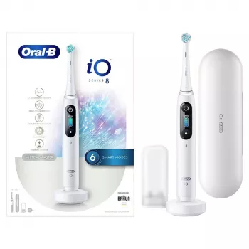 Oral-B iO elektrische Zahnbürste Erwachsene Rotierende Zahnbürste Weiß