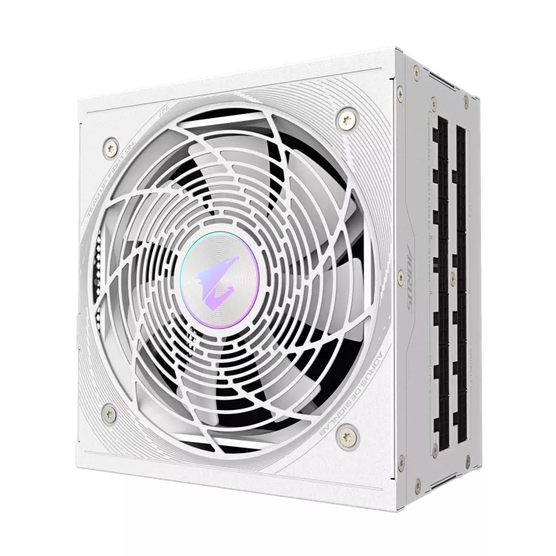 Netzteil GIGABYTE AORUS ELITE P1000W ATX 3.1 1000W 80 PLUS Platinum Vollmodular Weiß, 6x (6+2) PCIe, 8 SATA