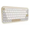 ASUS Marshmallow KW100 Tastatur Kabellos Bluetooth QWERTZ Beige Grau Weiß
