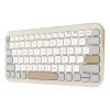 ASUS Marshmallow KW100 Tastatur Kabellos Bluetooth QWERTZ Beige Grau Weiß