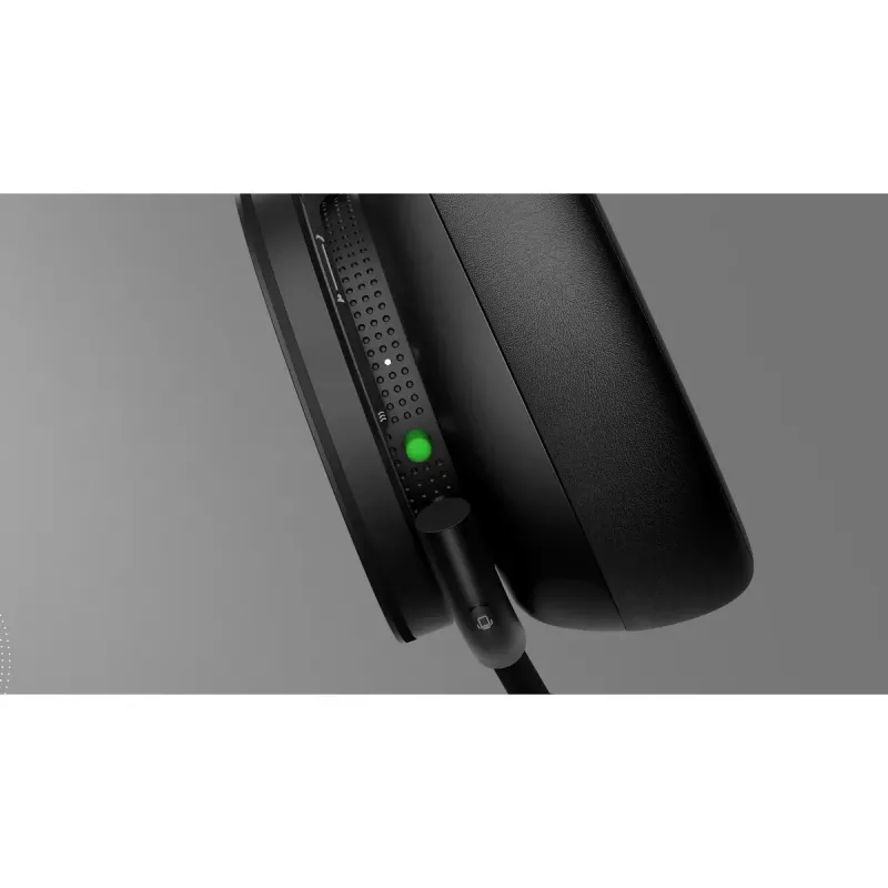 Microsoft Xbox Wireless Headset TLL-00021 ohrumschließendes Gaming-Headset, Bluetooth 5.3, USB-C, Dolby Atmos, DTS Headphone:X, 312 g, schwarz