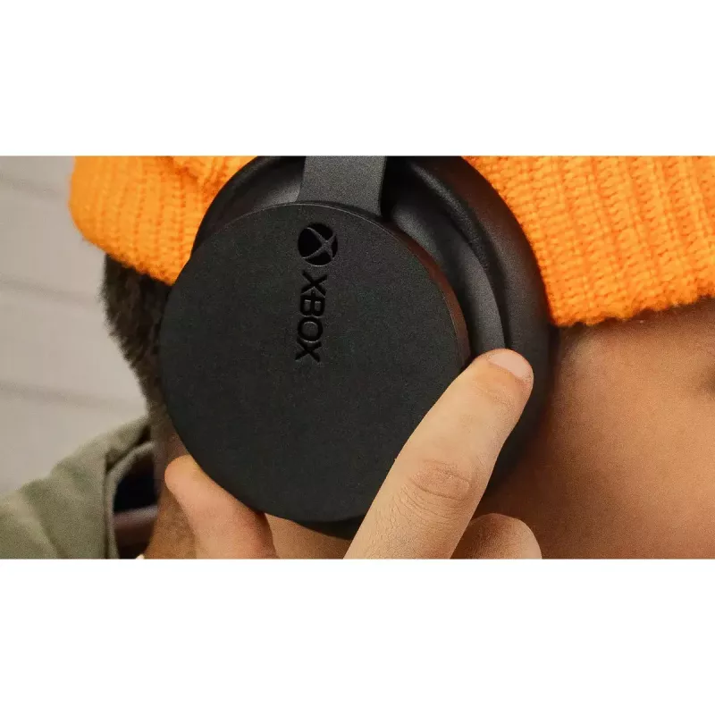Microsoft Xbox Wireless Headset TLL-00021 ohrumschließendes Gaming-Headset, Bluetooth 5.3, USB-C, Dolby Atmos, DTS Headphone:X, 312 g, schwarz