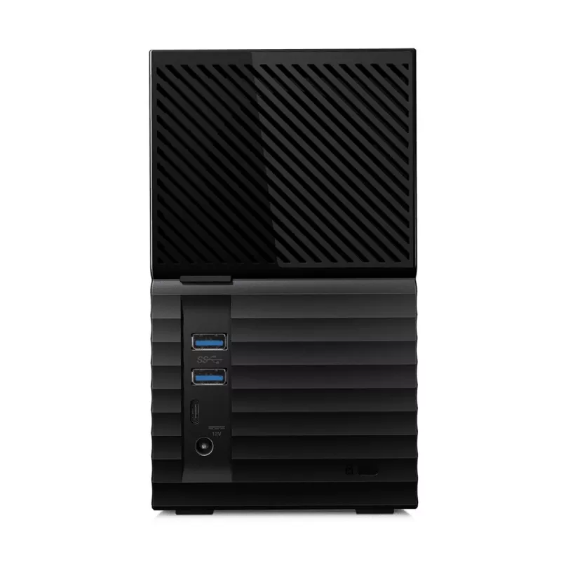Externe Festplatte Western Digital 28 TB USB Typ-A USB Typ-C My Book Duo