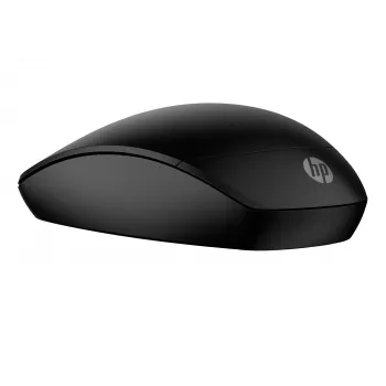 HP 230 Slim Wireless Mouse, beidhändig, optisch, RF Wireless, 1600 DPI, Schwarz