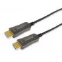 Equip HDMI 2.0 aktives optisches Kabel AM/AM, 50m, 4K/60Hz, 50 m, HDMI Typ A (Standard), HDMI Typ A (Standard), 3D, Schwarz