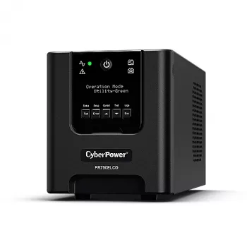 CyberPower PR750ELCD USV (unterbrechungsfreie Stromversorgung) Line-Interactive 0,75 kVA 675 W 6 AC-Ausgänge