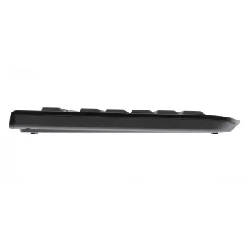 CHERRY KC 1000 Kabelgebundene Tastatur, Schwarz, USB (QWERTY – UK), Full-Size (100 %), Kabelgebunden, USB, QWERTY, Schwarz