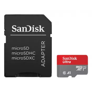 WESTERN DIGITAL SanDisk Ultra micro SDXC 128GB plus SD Adapter 140 MB/s A1 Class 10 UHS-I – 2er-Pack