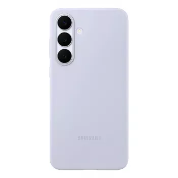 Silikonhülle für Samsung Galaxy S25 FE — Hellblau, für 6,7-Zoll-Bildschirm, Mikrofaser-Innenfutter