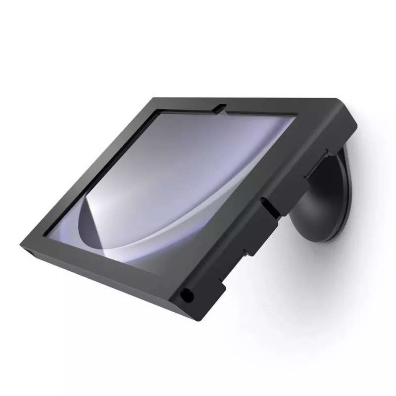 Compulocks 111B510APXB Apex Enclosure Core Stand Ständer für Microsoft Surface Go 1–4, abschließbar, Metallrahmen, Schwarz