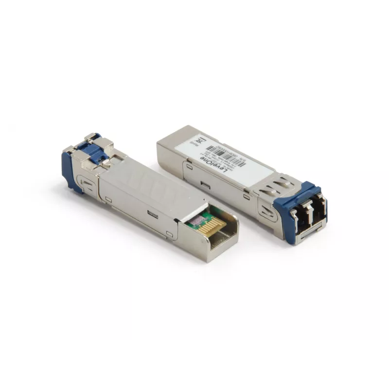 LevelOne GVT-0301 SFP-Transceiver-Modul (Mini-GBIC), 1,25 Gbit/s, Singlemode, LX, LC, 10 km