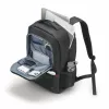 DICOTA Eco Backpack Plus Base – 13-15,6 Zoll Notebook-Tasche – Schwarz / 300d Rpet Polyester
