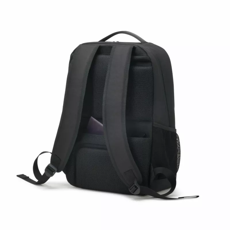 DICOTA Eco Backpack Plus Base – 13-15,6 Zoll Notebook-Tasche – Schwarz / 300d Rpet Polyester