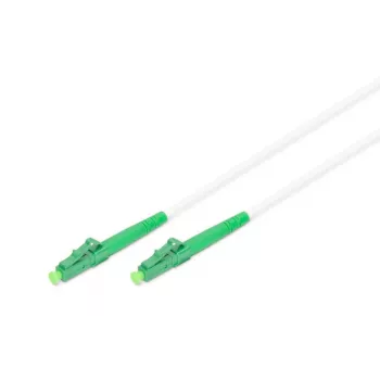 DIGITUS Fiber optic steel-armored patch Kabel - simplex singlemode LC/APC - LC/APC - 20m