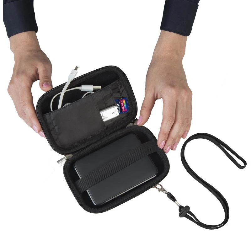Rivacase 9101 Davos HDD-Tasche 2,5 Zoll, schwarz