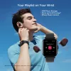 Amazfit GTS 2 Smartwatch, 4,19 cm (1,65 Zoll) AMOLED, 43 mm, GPS, Bluetooth-Telefonie, 5 ATM, Midnight Black