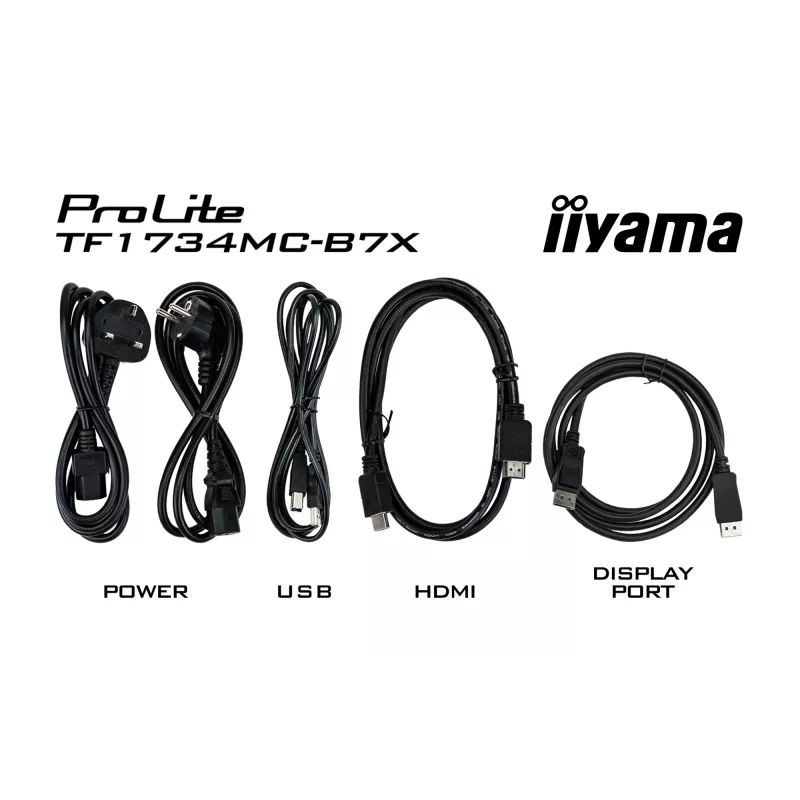 iiyama TF1734MC-B7X Computer-Monitor 43,2 cm (17 Zoll) 1280 x 1024 Pixel SXGA LED Touchscreen Schwarz