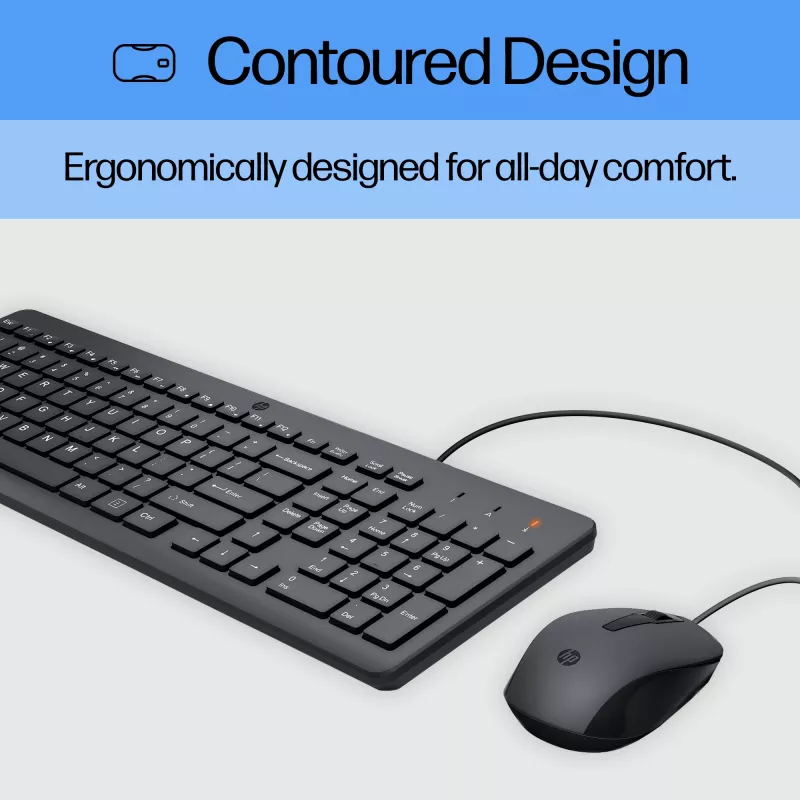 HP 150 Kabelgebundene Maus und Tastatur