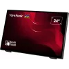 Viewsonic TD2465 Signage Display Interaktives Flachdisplay 61 cm (24 Zoll) LED 250 cd/m² Full HD Schwarz Touchscreen
