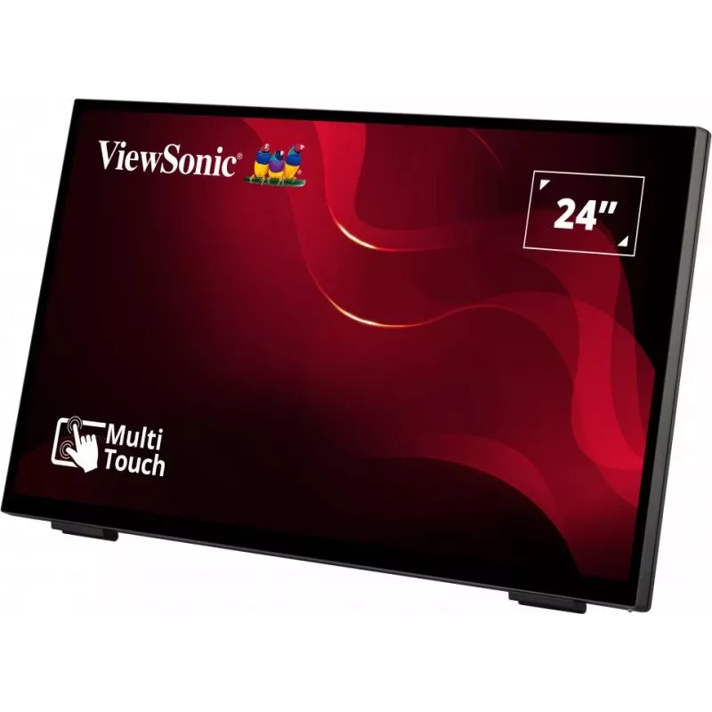 Viewsonic TD2465 Signage Display Interaktives Flachdisplay 61 cm (24 Zoll) LED 250 cd/m² Full HD Schwarz Touchscreen