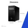 HP Z2 Tower G1i A40MQET AI-Workstation, Intel Core Ultra 9 285K, 64 GB RAM, 2 TB NVMe SSD, NVIDIA RTX 4000 Ada, Wi-Fi 7, Windows 11 Pro