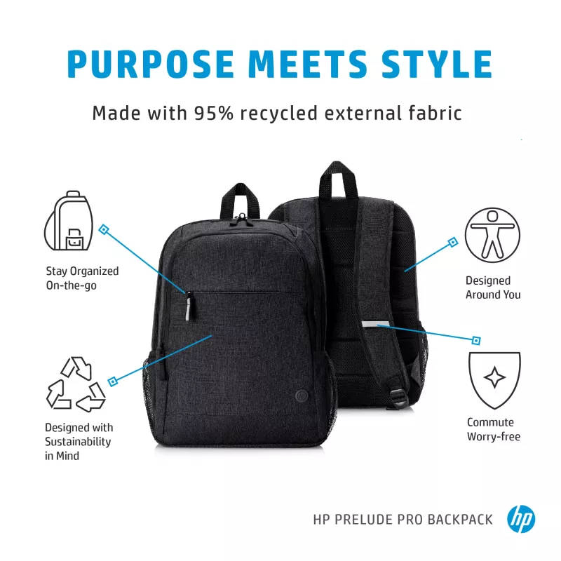 HP Prelude Pro 15,6-Zoll-Rucksack, Rucksack, 480 g