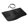 HP 485 Comfort Wired Keyboard Full-size USB Membrane mit Handballenauflage