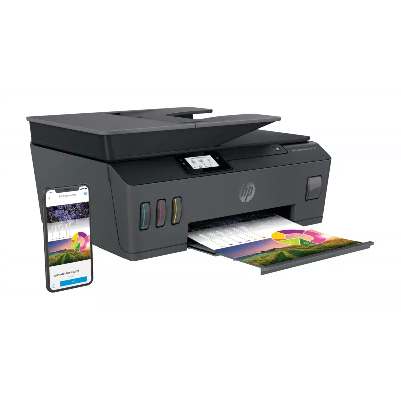 HP Smart Tank Plus 570 Wireless All-in-One Farbdrucker, Kopierer, Scanner