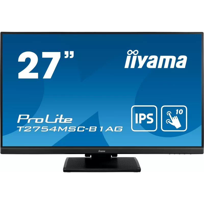 iiyama ProLite T2754MSC-B1AG Computer-Monitor 68,6 cm (27 Zoll) 1920 x 1080 Pixel Full HD LED Touchscreen Multi-User Schwarz