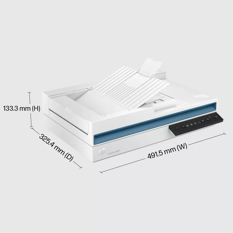 HP Scanjet Pro 3600 f1 Flachbett- & ADF-Scanner 1200 x 1200 DPI A4 Weiß