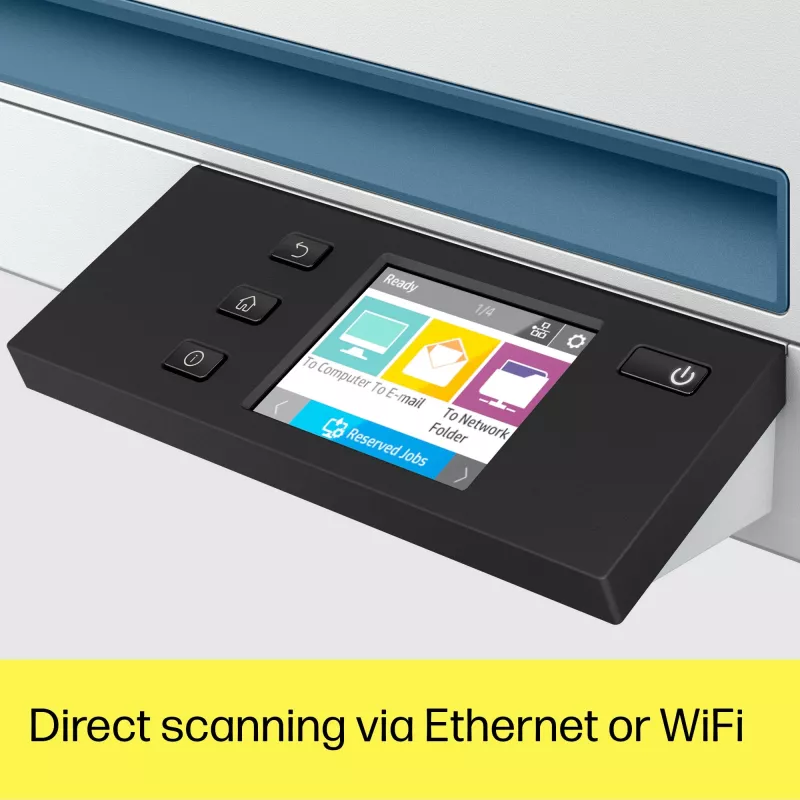 HP Scanjet Pro N4600 fnw1 Flachbett- & ADF-Scanner 1200 x 1200 DPI A5 Weiß