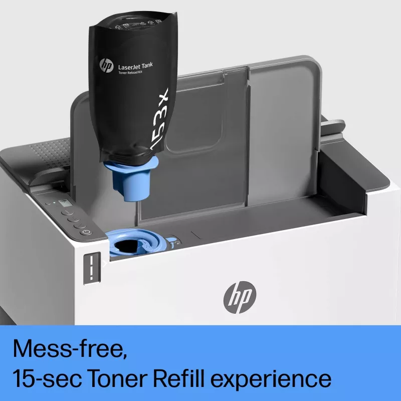 HP LaserJet Tank 1504w Drucker, Laser, 600 x 600 DPI, A4, 22 ppm, Duplexdruck, netzwerkfähig