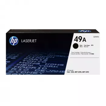 HP 49A Schwarz Original LaserJet Tonerkartusche, 2500 Seiten, Schwarz, 1 Stück