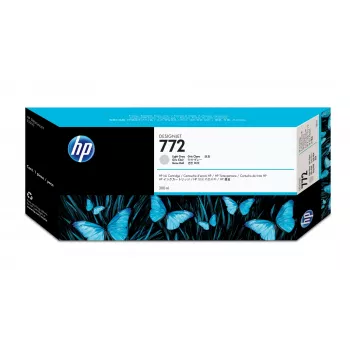 HP 772 300-ml Light Gray DesignJet Tintenpatrone, HP Designjet Z5200 PostScript-Drucker, Thermotintenstrahldruck, Grau, Singapur, 283 mm, 41 mm