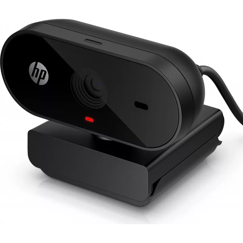 HP 325 FHD Webcam, Business, Windows 10, Windows 11, MacOS, 72 mm, 53,6 mm, 53,2 mm