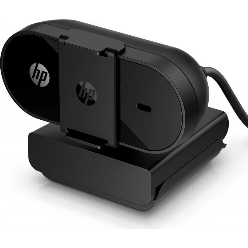 HP 325 FHD Webcam, Business, Windows 10, Windows 11, MacOS, 72 mm, 53,6 mm, 53,2 mm