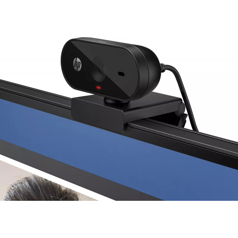 HP 325 FHD Webcam, Business, Windows 10, Windows 11, MacOS, 72 mm, 53,6 mm, 53,2 mm