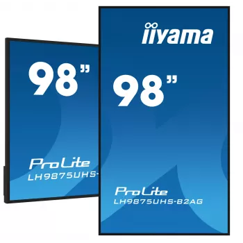 Digital-Signage-Flachbildschirm iiyama LH9875UHS-B2AG 97,5 Zoll LED 4K Ultra HD 3840 x 2160