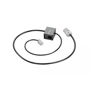 POLY EHS 3,5mm auf 3,5mm Kabel Schwarz Stecker auf Stecker 85R17AA