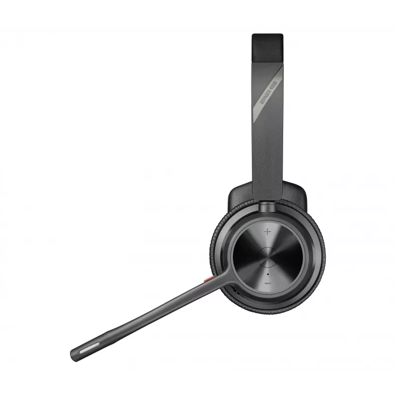 HP Poly Voyager 4310 USB-C Headset +BT700 Dongle, kabellos, Büro/Callcenter, 20 - 20000 Hz, 122 g, Headset, Schwarz